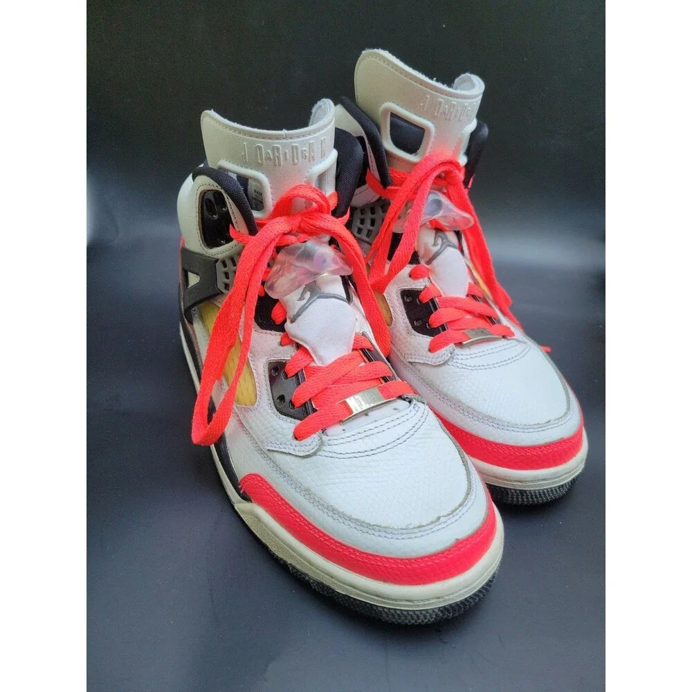 Nike Air Jordan Spizike iD Custom White Red Black 605236-983 Men's Sz 7 2013